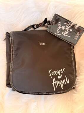 Victoria's Secret Forever an Angel Hanging Travel Toiletry Makeup Bag